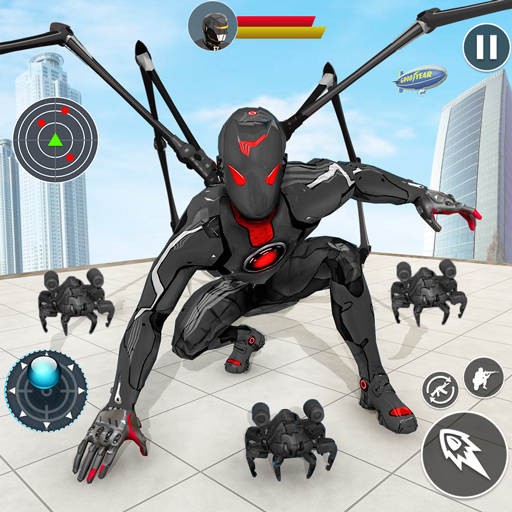 Cyber Rope Hero in Spider Game 9.8