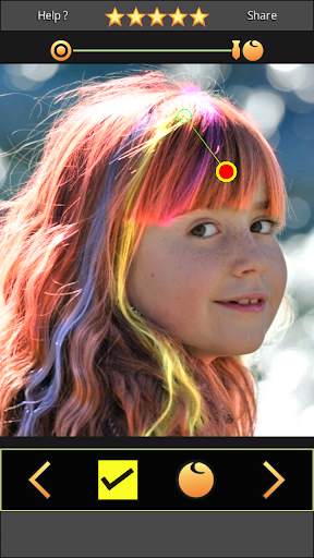 FairyHair - Hair Color Changer 1 تصوير الشاشة