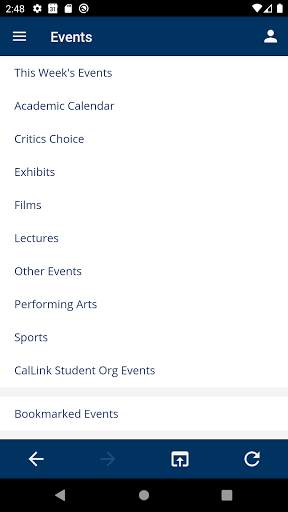 UC Berkeley Mobile screenshot 3