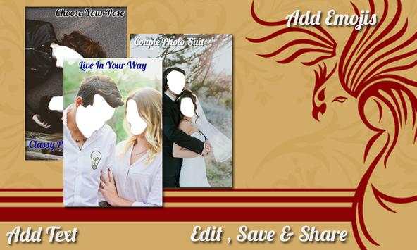 Couple Photo Suit 2017 1 تصوير الشاشة