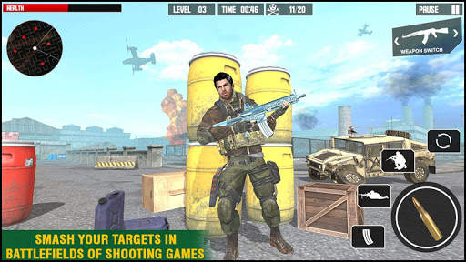 commando giochi di tiro: giochi offline screenshot 1