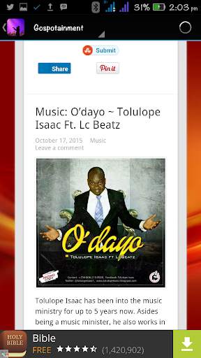 Nigerian Gospel Music screenshot 3