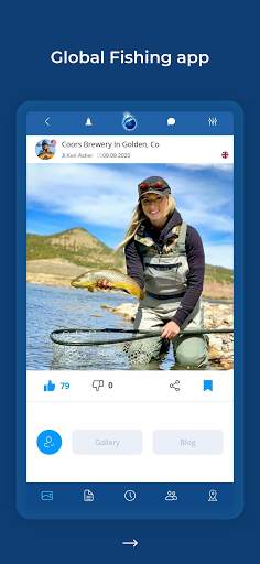 FISHSURFING - Global Free Fishing App screenshot 1