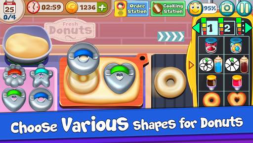 Donut Truck - Cafe Kitchen Cooking Games screenshot 2