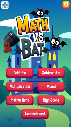 Math vs Bat Game Maths Learning Game screenshot 2