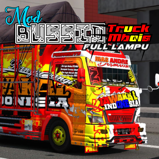 Mod Bussid Truck Mbois Full Lampu icon