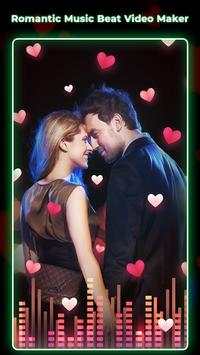 Romantic Music Beat Video Maker screenshot 1