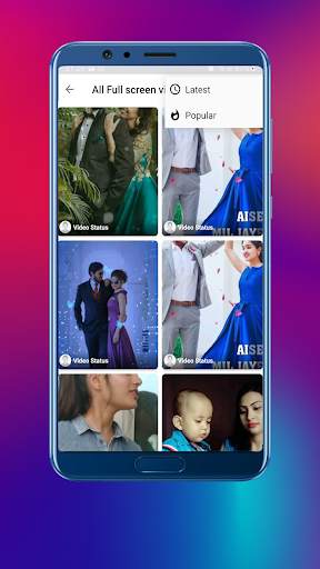 Vid-injoy-watch status स्क्रीनशॉट 5