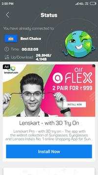 Free Private VPN Network / Free VIP VPN screenshot 3
