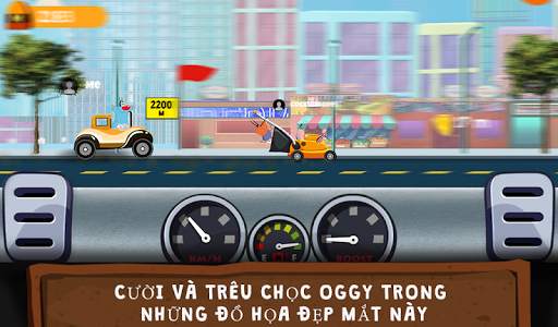 Thế giới đua xe Oggy Go screenshot 4