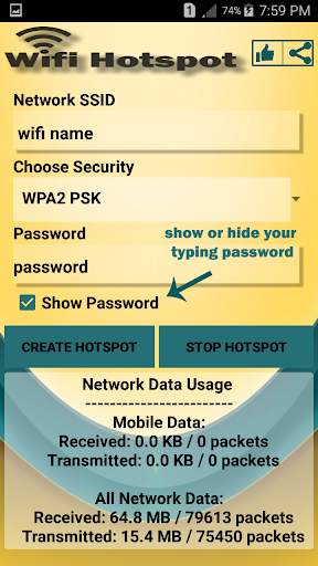 WiFi-Sharing screenshot 3