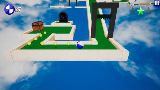[3D Platformer] Super Rolling Ball 3D screenshot 1