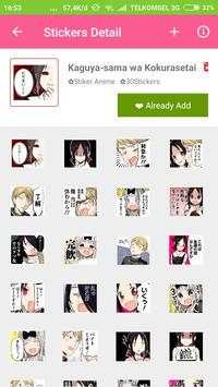 Anime Stiker Whatsapp screenshot 6