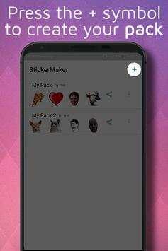 Personal stickers for WhatsApp screenshot 1
