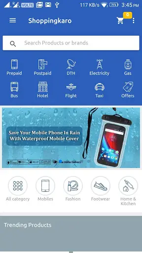 shopping karo screenshot 1