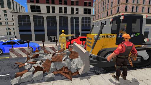 Mega City Road Construction Games 2019 screenshot 12