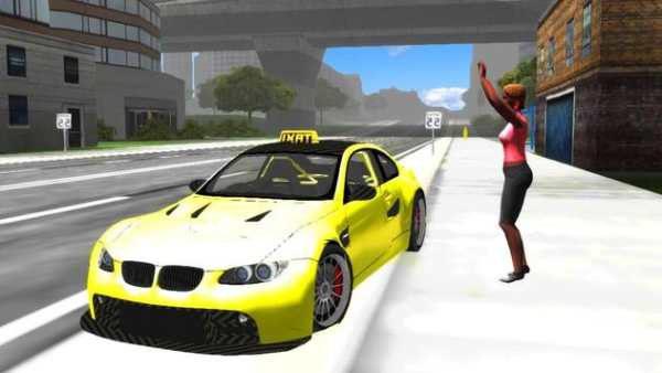 Taxi Driving Simulator screenshot 2