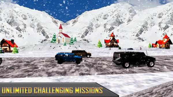 Jeep de nieve  la deriva rally screenshot 7