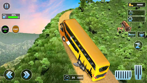 Mountain Bus Driving Simulator screenshot 4