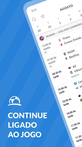 Live Futebol TV: Guia de jogos screenshot 1