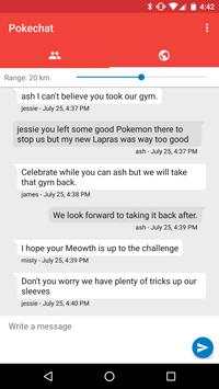 PokeChat Team screenshot 2