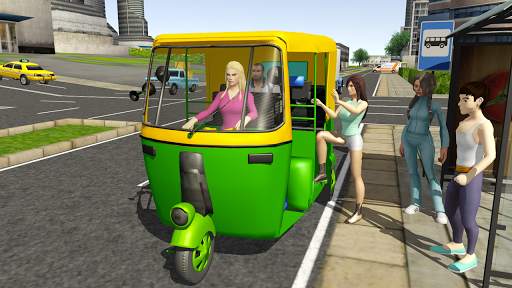 Tuk Tuk Rickshaw City Driving Simulator 2020 screenshot 1