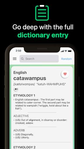 Etymology Explorer screenshot 3
