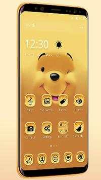 Theme for Lovely Pooh Bear. screenshot 3
