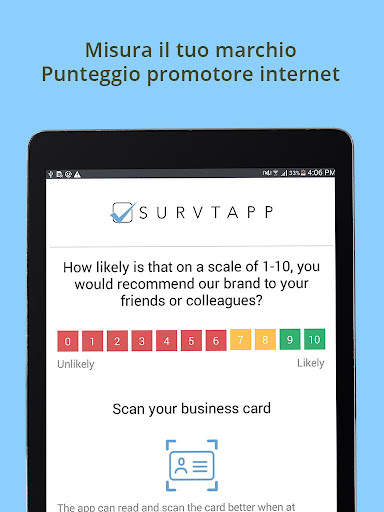 App per sondaggi Survtapp screenshot 11