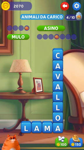 🔥Kitty Scramble: Pile di parole screenshot 5