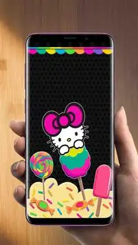 Hello Kitty Wallpaper स्क्रीनशॉट 3