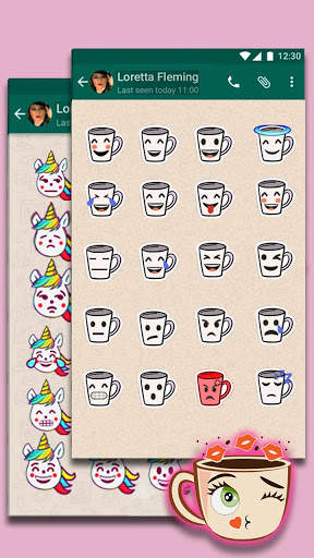 I Love Coffee Emoji Stickers screenshot 3