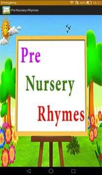 Pre Nursery Rhymes screenshot 1