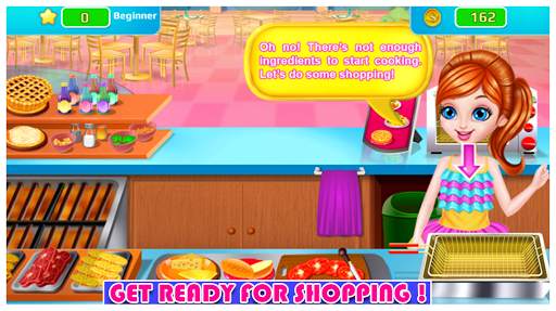 Shopping and Restaurant Chef Cooking - Kids Meal screenshot 2