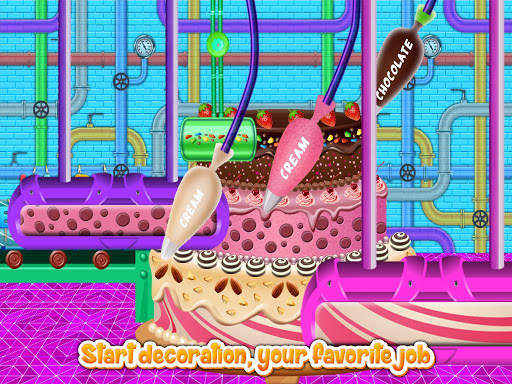 Birthday Cake Maker Factory :Cake Making Game Free screenshot 5