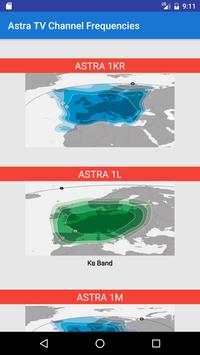Astra TV Channel Frequencies स्क्रीनशॉट 8