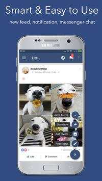 Lite messenger - Mini messenger screenshot 4