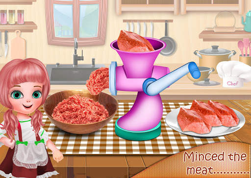 Perfect Burger Homemade Recipe - Girl Cooking Game screenshot 3