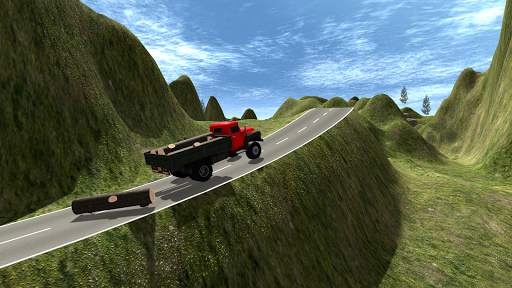 Mountain Cargo Truck Simulator: OffRoad Pickup screenshot 1
