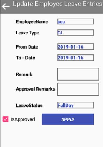 eSSL eTimeTrackLite Mobile App 2.0.4 screenshot 14