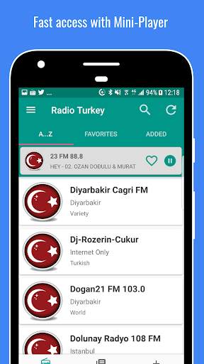 Radio Turkey 🇹🇷📻 350+ Radio Stations screenshot 3