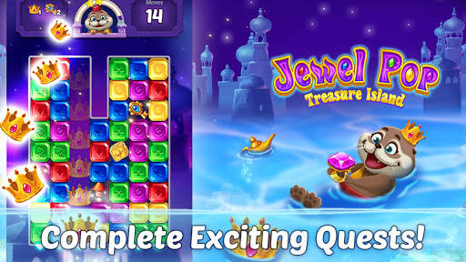 Jewel Pop: Treasure Island screenshot 2