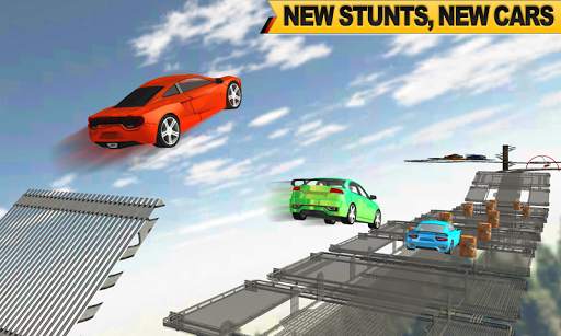Impossible Car Stunt Drive Race screenshot 3