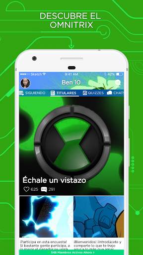Omnitrix Amino para Ben 10 screenshot 1