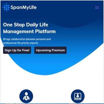 SpanMyLife - One Stop Daily Life Management 2 تصوير الشاشة