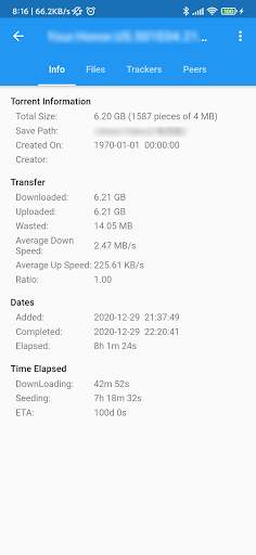 qBittorrent Remote Lite screenshot 5