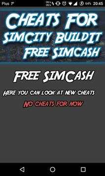 Cheats For SimCity BuildIt screenshot 1