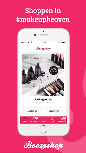 Boozyshop - dé make up en beauty app van België screenshot 1