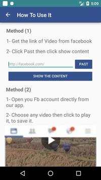 facebook video saver screenshot 3