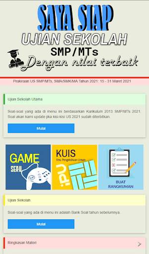 Soal Ujian Sekolah SMP/MTs 2021 скриншот 3